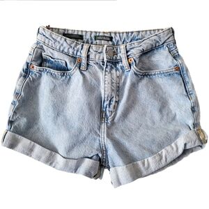 Wild Fable Denim Shorts Highest Rise Mom Jean 0 25R Junior Teen Trending
